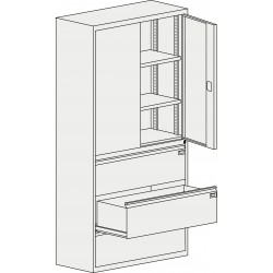 Aexit Commode tiroir Cabinet Arch Shape Poignées ton bronze 52mm longueur 10PCS 207P533 