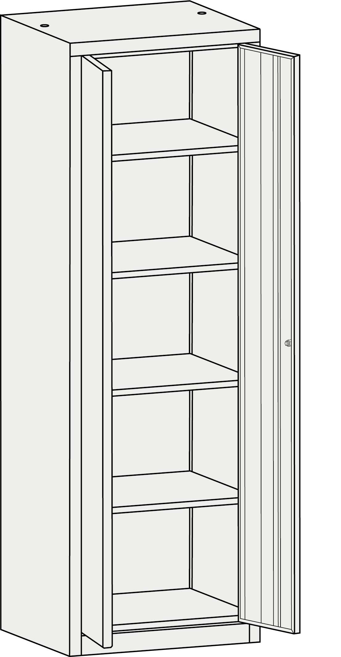Shelves cabinet