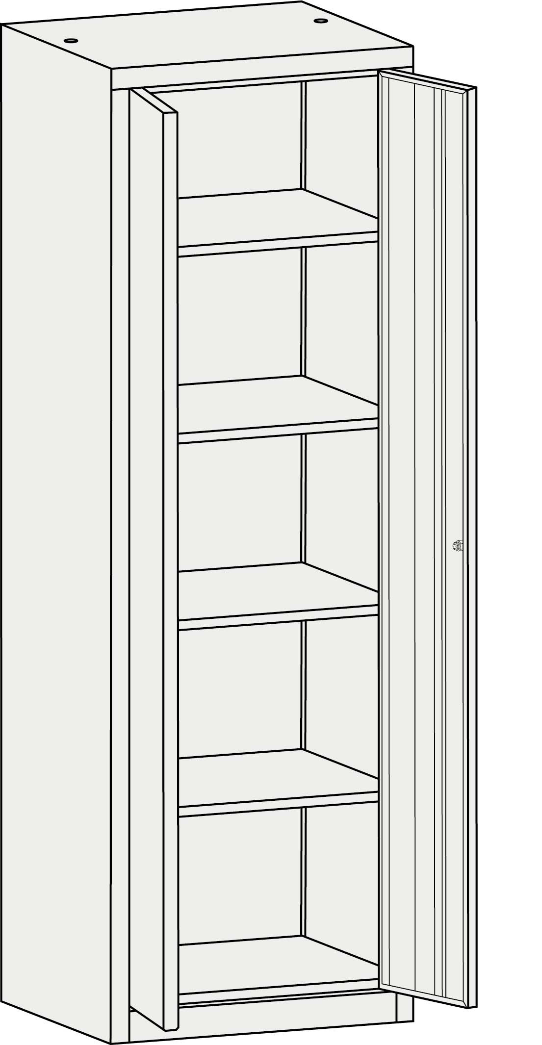 Armoire étagères