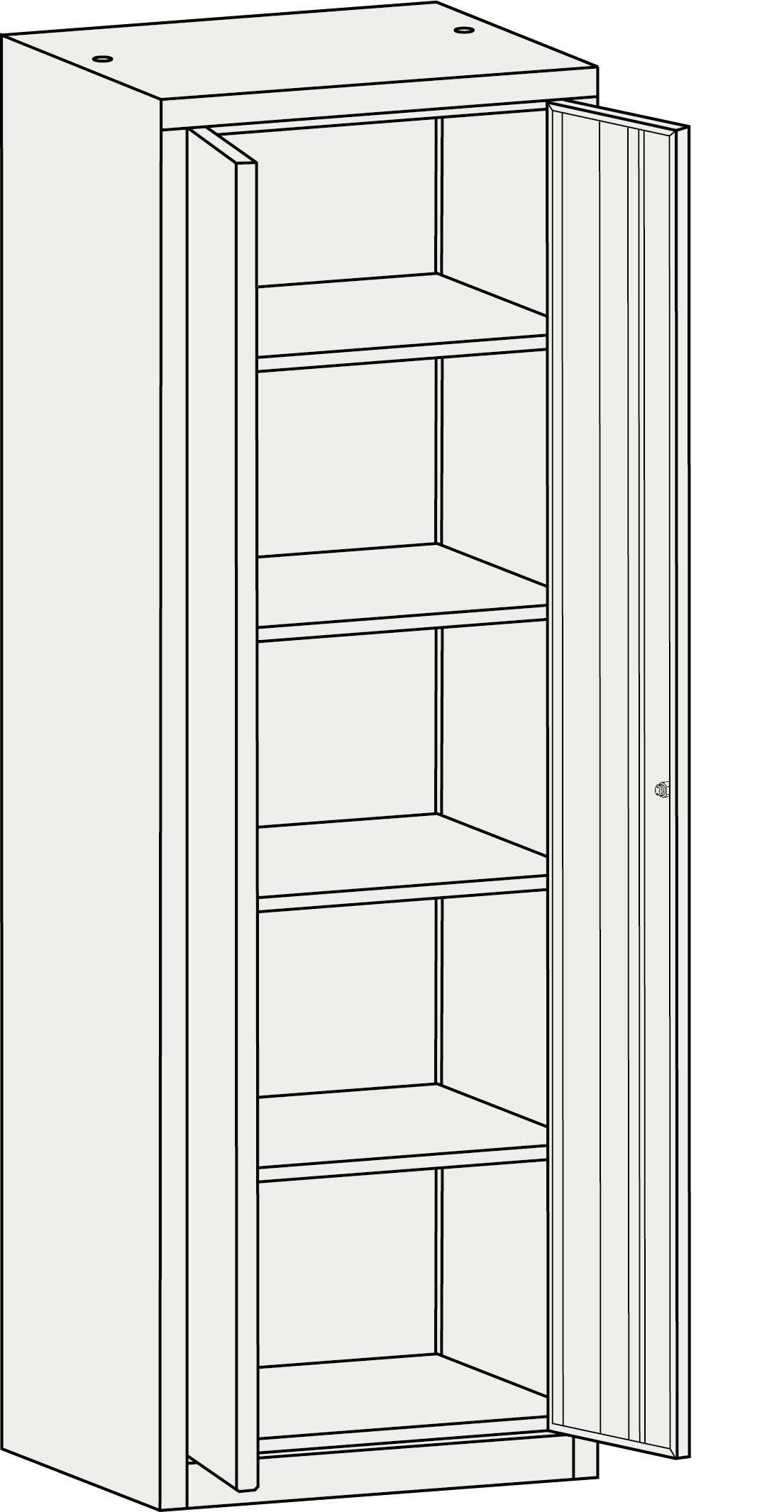 Armoire étagères