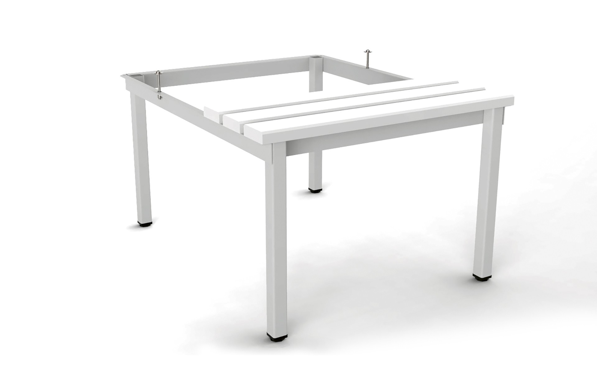 Banc rétractable lames PVC